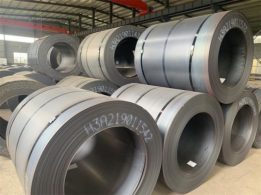 ASTM A-131 A36 Q235 HR carbonio MS bobina di acciaio laminata a caldo Garanzia e quantità 5*1500mm