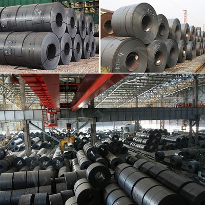 ASTM A-131 A36 Q235 HR carbonio MS bobina di acciaio laminata a caldo Garanzia e quantità 5*1500mm