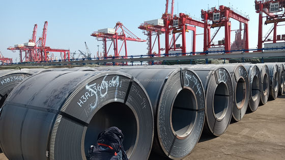 Fortezza Piastra di acciaio Q235 2 * 1250mm HRC bobina laminata a caldo Fornite da's RIZHAO Mill con lunghezza secondo le dimensioni preferite