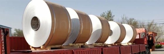 3102 3105 bobina di alluminio riflettente a specchio con spangola regolare e leggermente oliata al massimo