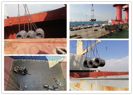 800-1600 Larghezza BS Standard 1mm 3mm 6mm 10mm 20mm ASTM A36 S235JR Mild Shipbuilding Hot Rolled Carbon Steel HRC MS Coil