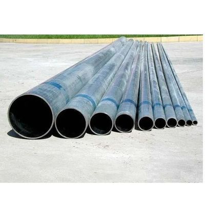 168.3 mm tubo di acciaio rotondo galvanizzato a caldo fabbricato secondo lo standard BS e lo standard API 5L per lunghezza da 1 a 6 m