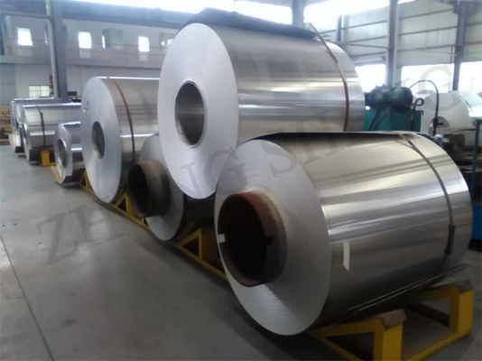 Temperature T3 T8 Verniciato rivestito 1050 1060 3003 5052 1050h18 Placca di bobina di alluminio rivestita a colori laminata per macchine per scarico