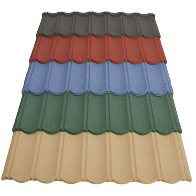 Case moderne e tradizionali Ecosostenibili Piastrelle colorate resistenti alle intemperie con acciaio aluminico e zinco
