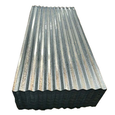 Full Hard 0,45 mm spessore di copertura lamiera di acciaio per 16 piedi di lunghezza lamiere di copertura in metallo galvanizzato lamiere di tetto in stagno lamiera ondulata