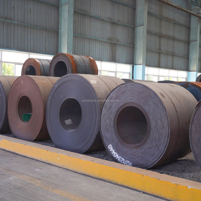 Fabbricazione di piastre per navi Prime MS Strip di acciaio al carbonio St37 St52 bobina di acciaio al carbonio laminata a caldo ST37-2 con tolleranza ± 1%