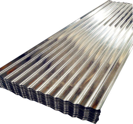 Servizio di rivestimento e lavorazione di lamiere di copertura metalliche galvanizzate ondulate con spessore 0,12-1,2 mm di alluminio e zinco
