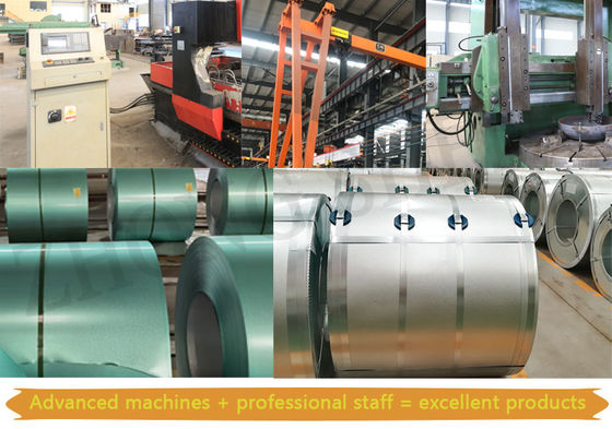 Tecnica calda galvanizzata Full Hard GL Steel Coils Sheets Roll per la costruzione