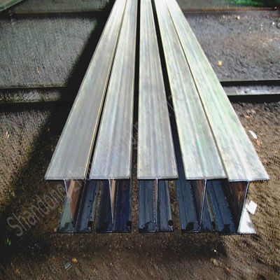 Perforazione Q235 Dimensioni Leggero raggio di carbonio H per struttura in acciaio ASTM W6x9 Fatturato per peso teorico
