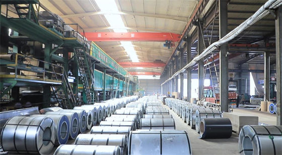 Macchine per copertura di coperture di bobine d'acciaio a forma di rotoli foglio Vernice metallica colorata rivestimento di zinco galvanizzato PPGI PPGL fogli a prezzi accessibili