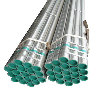 Tubo rotondo galvanizzato per materiali da costruzione a serra di diametro 25 mm e spessore 0,6 mm di acciaio al carbonio