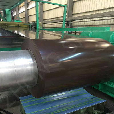 Materiale di copertura per la costruzione in lamiera di acciaio laminato a caldo rivestito in colore bobina di acciaio PPGI con rivestimento Z121-Z180 in pacchetto standard