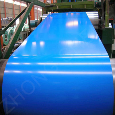 Rivestimento di zinco duro completo PPGI Acciaio galvanizzato Aluzinc Galvalume Color Coated Steel Coil per la lunghezza richiesta dal cliente