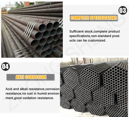 tubo EMT 2&quot; Sch 40 tubo in acciaio al carbonio con tolleranza di ± 1% e materiale con lunga durata di vita