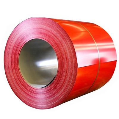Coil di acciaio rivestito di colore con rigidezza totale e larghezza 100-1500 mm