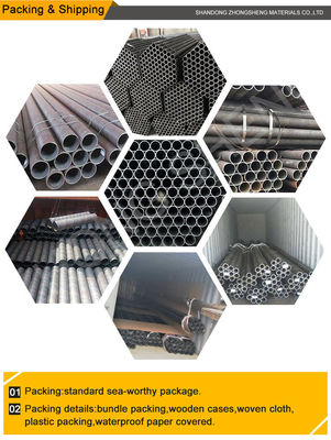 Servizio di taglio Prime ASTM A106 Pipe bending 22mm Carbon Steel Carbon Steel Pipe 24 pollici con certificato TISI