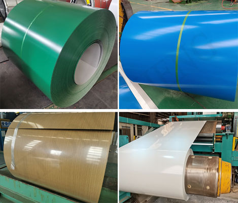 PPGI COIL Coil di acciaio galvanizzato preverniciato DX51 PE Verniciatura con decollaggio di servizio di lavorazione e tecnica di laminatura a freddo