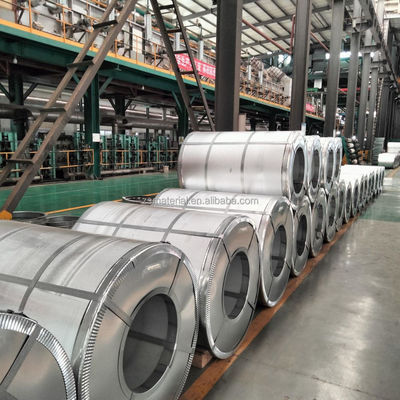 Regolare bobina di acciaio galvanizzato Spangle con ID bobina 508-610MM Dx51d Dx52d Dx53d Z275 in confezione standard