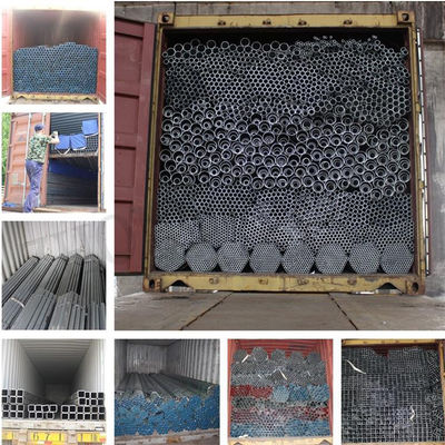 12M Lunghezza Galvanizzata 1200mm Diametro SCH 40 Tubo API 5L Gr.B A53 Gr.B ERW Tubo in acciaio al carbonio con e rivestimento galvanizzato