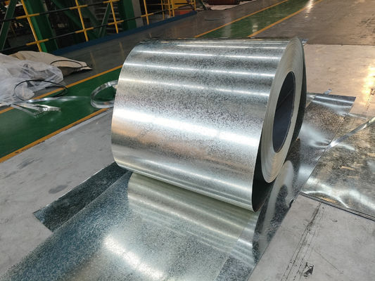 Vendita di acciaio laminato a freddo DX51D JIS ASTM A653 SS340 bobina galvanizzata a caldo con grande spangolo regolare