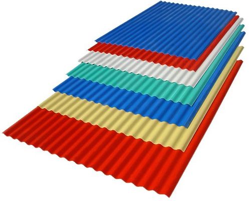 Placca di copertura in metallo PPGI lamiera di acciaio galvanizzata corrugata in bianco colore RAL con certificato API