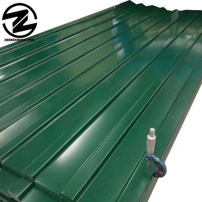 0.25mm Spessore Trapezoide Colore Acciaio Piastra di copertura in BS Standard per l'industria edile