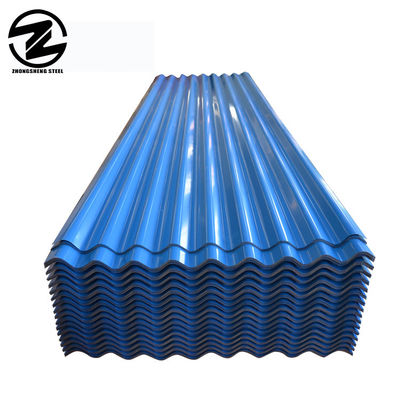 0.25mm Spessore Trapezoide Colore Acciaio Piastra di copertura in BS Standard per l'industria edile