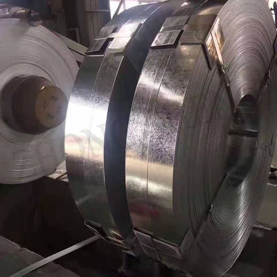 Q235B Strutturale di grado galvanizzato in acciaio laminato a freddo 0,2MM 0,4MM Spessore Z12 Strato di acciaio a strisce per strutture