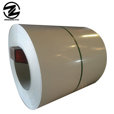 Personalizzabile 0,4 mm Rivestito di colore bianco ral 9016 Preverniciato bobine galvanizzate De Acero ppgi ppgl bobina in acciaio entro 7 giorni