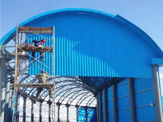 DX51D GI Ppgl ibr ppgi metallo Galvanizzato ondulato Rivestito di colore Piastra di copertura in acciaio con lunghezza 2001-3600mm