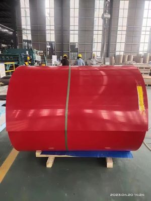 Fogli di ferro PPGI a doppio colore Z40 15/20 bobina di acciaio galvanizzato pre-tinto con servizio di decollaggio e larghezza 600-1500 mm