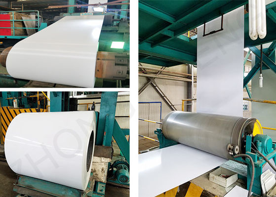 In acciaio galvanizzato laminato a freddo bobina PPGI preverniciata con 20/10 um Rivestimento in 1200 mm Dimensione Volume mensile di vendita 10 000 tonnellate