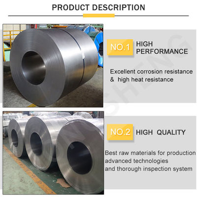 Coil di strisce di acciaio laminato a freddo, di spessore di 0,5 mm e di grado SAE 1008