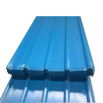 PPGI Materiale da costruzione Fogli di metallo tetto Fogli di tetto preverniciati con rivestimento AZ61-AZ90 Durezza Full Hard