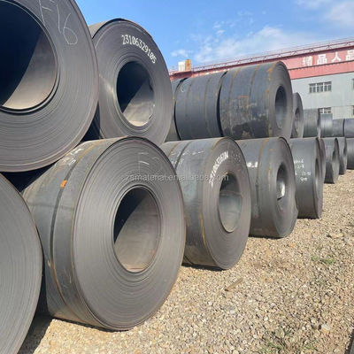 Coil di acciaio al carbonio laminato a caldo ASTM A36 S355J2 per applicazioni industriali Larghezza 600-2000 mm