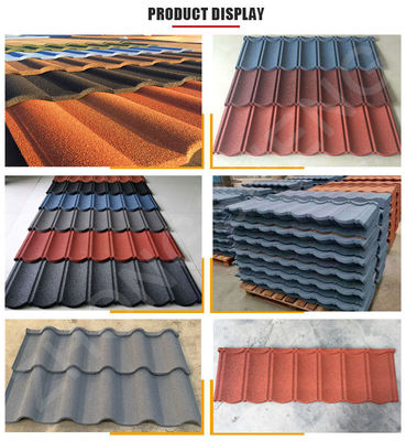 Funzione impermeabile e ignifuga 1340mm*420mm Pietra colorata rivestita con metallo
