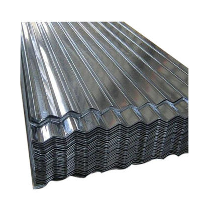 Gauge 32 0,35 mm Spessore G32 lamiera di tetto in acciaio galvanizzato ondulato per l'industria edile Standard AISI Standard
