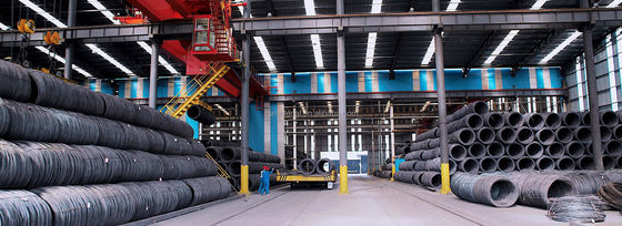 Rivestimento di zinco non legato 6.5 mm Q195 Fuoco di acciaio a basso tenore di carbonio per macchine per la produzione di chiodi