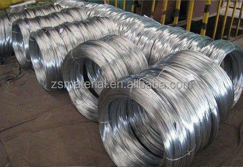 SAE1008 SAE1006 Filato di acciaio galvanizzato da 2,2 mm a 2,5 mm a 3,2 mm con tolleranza ±1% e rivestimento in zinco