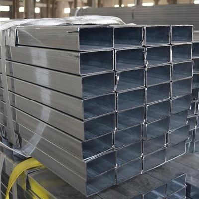 Servizio di trasformazione per la perforazione di tubi quadrati in acciaio al carbonio da 2,0*40*40 mm con certificato ABS