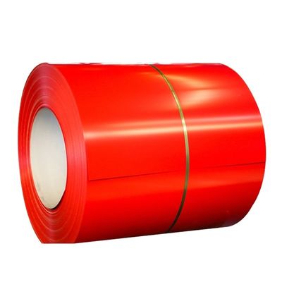Tolleranza ±1% Rivestimento di zinco 20-275g/m2 Ral Colore 0,4mm 0,5mm PPGI bobine Color Coated Steel Coil Metalli di copertura