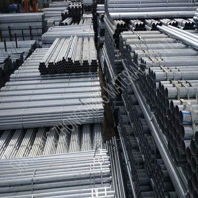 1.2-20mm Spessore tubo di acciaio galvanizzato 3 4 pollici tubo galvanizzato a caldo 20 ft per progetti di costruzione