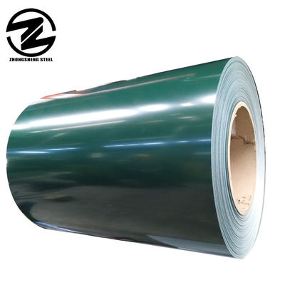 Tolleranza ± 1% RAL 3019 RAL 3020 PPGI Color Coated Pre-Painted Galvanized Steel Coil RAL Color 0.12