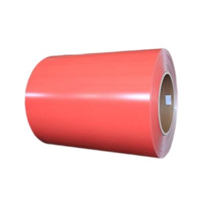 PPGI bobina/foglio/piastra in acciaio rivestito a colori in RAL 3019 RAL 3020 con servizio di lavorazione a foratura e spessore 0,12-3 mm