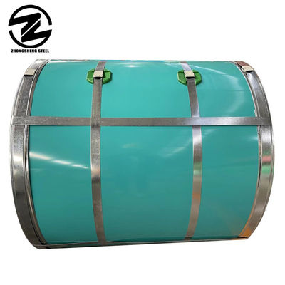 Blu RAL Colore PPGI RAL9002 RAL5016 Color Coated Steel Coil S320GD RAL8017 con lunghezza secondo le esigenze del cliente