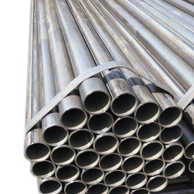ASTM A106 Tubo di acciaio senza cuciture da 4 mm a 3 mm di spessore 6 metri per la fatturazione in peso effettivo Tubo rotondo di acciaio galvanizzato
