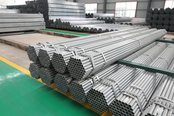 ASTM A106 Tubo di acciaio senza cuciture da 4 mm a 3 mm di spessore 6 metri per la fatturazione in peso effettivo Tubo rotondo di acciaio galvanizzato
