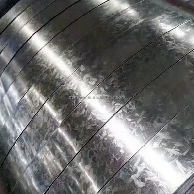 Materiale A36 Q195 bobina di acciaio al carbonio laminato a freddo SPCC strisce e fogli con superficie rivestita galvanizzata in tutti i colori RAL