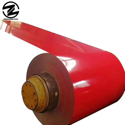 0.12-3mm Ral Colors PPGI Foglio d'acciaio preverniciato Placca/Cole d'acciaio galvanizzata con tolleranza ±1% da Shandong Zhongsheng