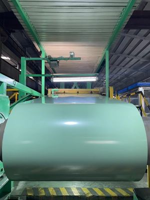 0.5mm bobine PPGI Fornire direttamente bianco colore bobina d'acciaio preverniciato per la realizzazione di lavagne RAL Tolleranza verde ± 1%